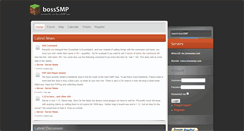 Desktop Screenshot of bosssmp.com