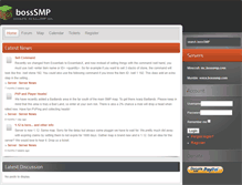 Tablet Screenshot of bosssmp.com