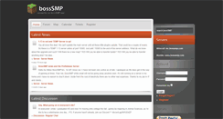 Desktop Screenshot of mc.bosssmp.com