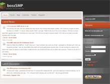 Tablet Screenshot of mc.bosssmp.com